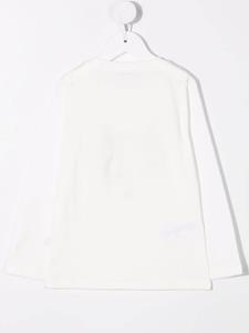 ilgufo Il Gufo T-shirt met borduurwerk - Wit