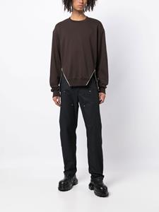 heliotemil HELIOT EMIL Sweater met ritsdetail - Bruin