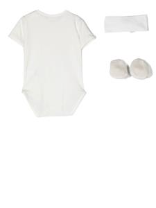 laperlakids La Perla Kids Romper met ruches - Wit
