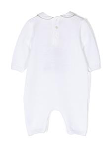 littlebear Little Bear Trui met teddybeerprint - Wit