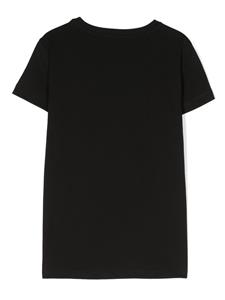 missonikids Missoni Kids T-shirt met geborduurd logo - Zwart