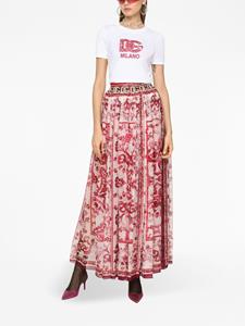 dolce&gabbana Dolce & Gabbana Zijden rok - Rood