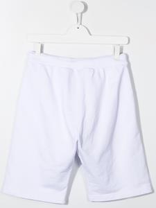 dsquared2kids DSQUARED2 KIDS Trainingsshorts met logoprint - Wit