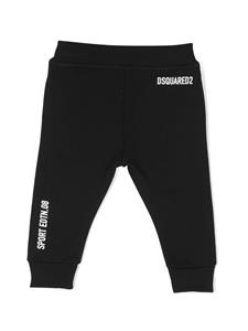 dsquared2kids DSQUARED2 KIDS Trainingsbroek met logoprint - Zwart