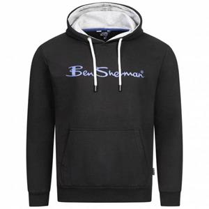 BEN SHERMAN Casual Heren Hoody 0067810-ZWART