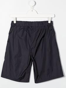 monclerenfant Moncler Enfant Shorts met logopatch - Blauw