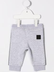 bosskidswear BOSS Kidswear Broek met logostreep - Grijs