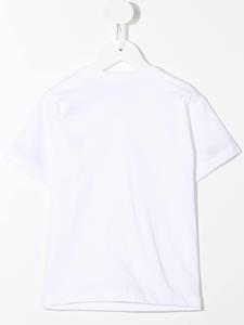 commedesgarçonsplaykids Comme Des Garçons Play Kids T-shirt met ronde hals - Wit