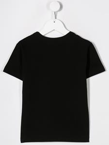commedesgarçonsplaykids Comme Des Garçons Play Kids T-shirt met logopatch - Zwart