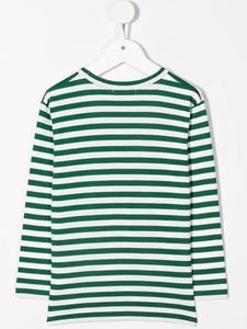 commedesgarçonsplaykids Comme Des Garçons Play Kids T-shirt met hartpatch - Wit