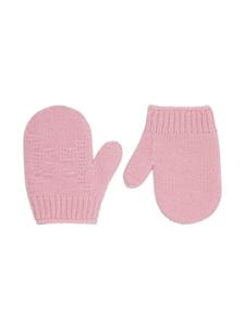 Gucci Kids Gebreide handschoenen - Roze