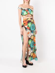 amirslama Amir Slama Wikkelrok met bloemenprint - Veelkleurig
