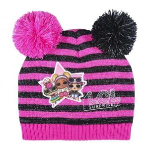 Pertemba FR - Apparel LOL Surprise meisjes dubbele Pom Pom wintermuts One Size roze/zwart