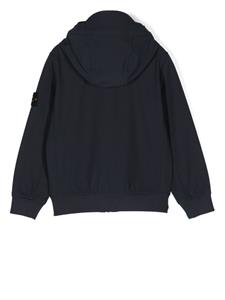 stoneislandjunior Stone Island Junior Jack met logopatch - Blauw