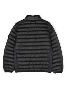 stoneislandjunior Stone Island Junior Jack met capuchon - Zwart