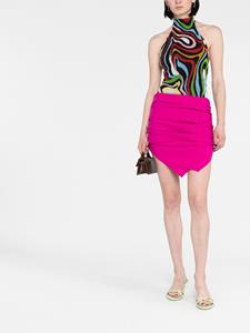 The Attico Asymmetrische mini-rok - Roze