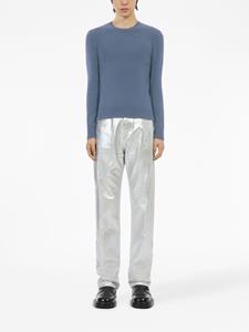 Ferragamo Trui met logoplakkaat - Blauw
