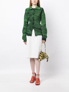 guccipre-owned Gucci Pre-Owned 1990-2000 low-waist rok - Wit