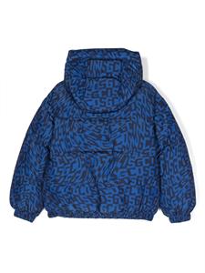 gcdskids Gcds Kids Donsjack met monogramprint - Zwart