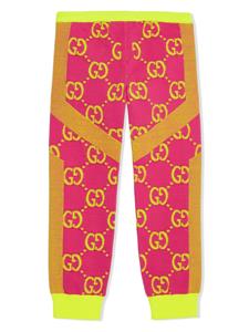 guccikids Gucci Kids Legging met GG logo - Roze