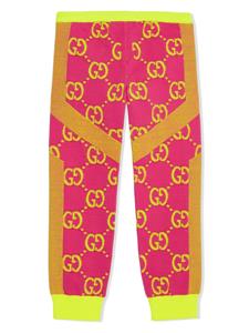 Gucci Kids Legging met GG logo - Roze