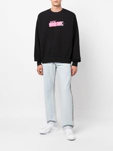MISBHV Sweater met logoprint - Zwart