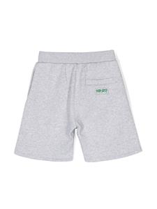 Kenzo Kids Shorts met logoprint - Grijs
