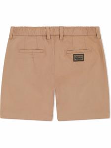 Dolce & Gabbana Kids Shorts met trekkoord - Beige