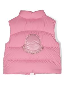 monclerenfant Moncler Enfant Bodywarmer met logopatch - Roze
