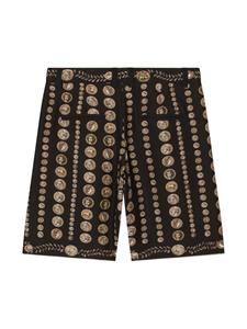 dolce&gabbanakids Dolce & Gabbana Kids Bermuda shorts met print - Bruin