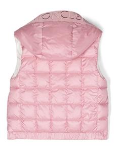 monclerenfant Moncler Enfant Bodywarmer met logopatch - Roze