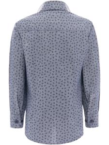 Moustache Blouse met print - Grijs