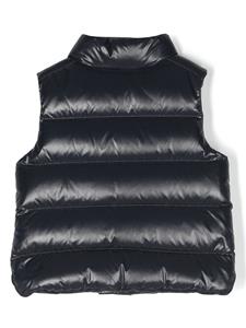 Moncler Enfant Wiegdeken met logopatch - Blauw