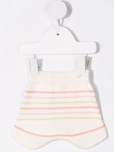 Knot Gestreepte broek - Beige