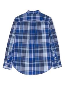 poloralphlaurenkids POLO RALPH LAUREN KIDS Geruit shirt - Blauw