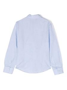 emporioarmanikids Emporio Armani Kids Linnen shirt - Blauw