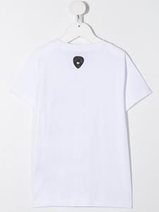 johnrichmondjunior John Richmond Junior T-shirt met logoprint - Wit