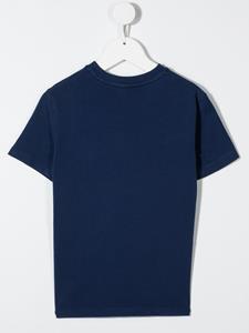 lanvinenfant Lanvin Enfant T-shirt met logoprint - Blauw