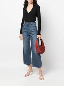 rag&bone rag & bone Ribgebreid vest - Zwart