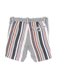 ilgufo Il Gufo Gestreepte shorts - Grijs