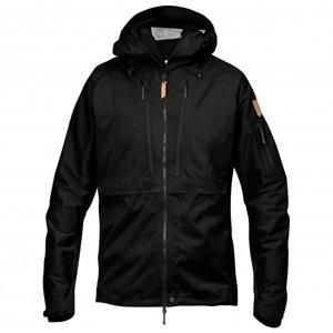 Fjällräven  Keb Eco-Shell Jacket - Regenjas, zwart