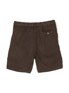 ilgufo Il Gufo Linnen shorts - Bruin