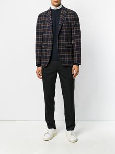 Zanone trui met ronde hals - Blauw