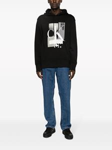 Calvin Klein Jeans Sweater met logopatch - Zwart