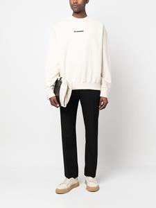 jilsander Jil Sander Sweater met logoprint - Beige