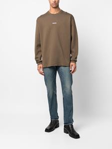 Neighborhood Sweater met logoprint - Groen