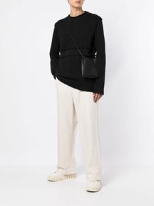 Jil Sander Gelaagde sweater - Zwart