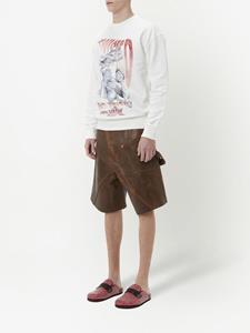 JW Anderson Sweater met grafische print - Wit