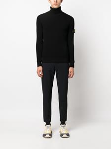 stoneisland Stone Island Coltrui met Compass-logopatch - Zwart