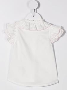 Monnalisa Shirt met ruches - Wit